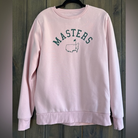 Masters Tops - Masters Augusta Golf Sweatshirt Pink Medium